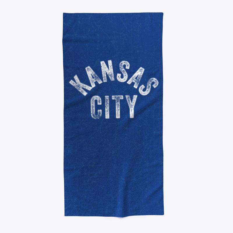 Kansas City Royal Blue Beach Towel